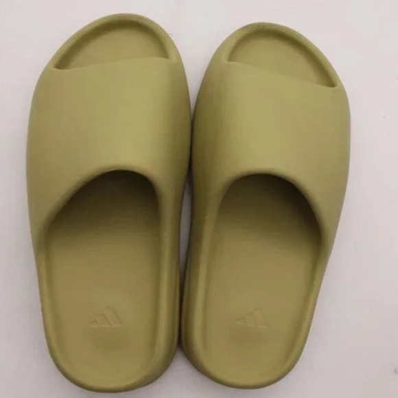 Adidas Yeezy Slides Men\'s Size US 11 Resin Green Comfort Casual Slip-On Sandal main image 8